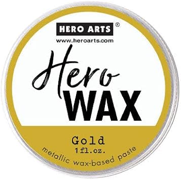 Hero Arts NK452 Hero Wax 1 oz, Gold