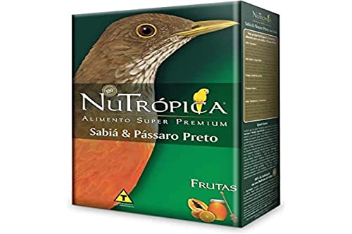 NUTROPICA Ração Nutrópica Para Sabiá E Pássaro Preto - 300G