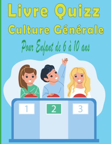 Livre Quizz Culture Générale: Livre de question de type 
