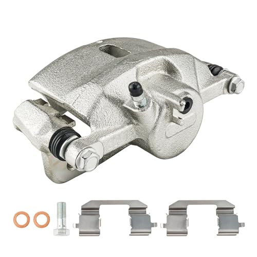 Image of KAX Disc Brake Caliper Assembly Fit for Honda Civic 1996-2000 1.6L, 2006-2011 1.8L, Insight 2010-2014(Front Left Driver Side), Civic 2001-2005 1.7L, 2002-2003 2.0L(Front Right Passenge Side)