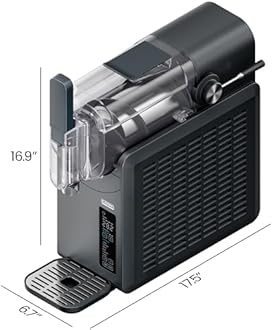 Iceman by Chefman Slush-Ease 68oz Slushie Machine, 48oz Liquid Capacity Frozen Drink Maker & Slushy Machine with 5 Presets and LED Display, Perfect for Frozen Margaritas, Frappes, Smoothies & Shakes