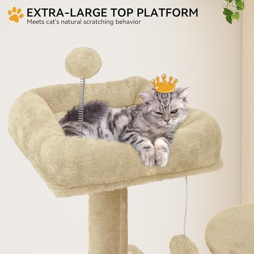 Torre para gatos de 75 pulgadas para interiores miniatura 5