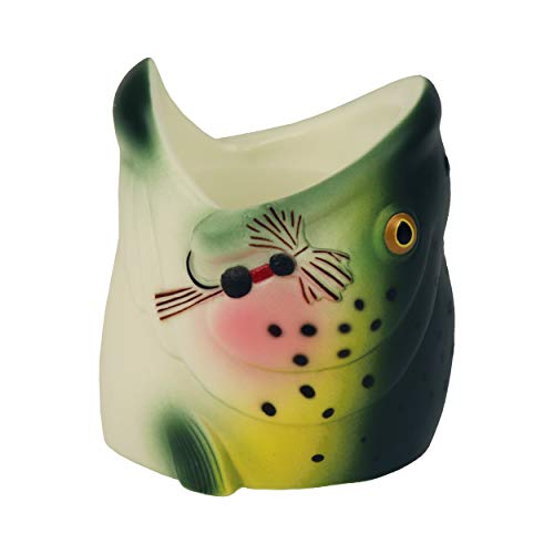 River's Edge Products Trout Can Cooler, Insulated Double Wall 12 Ounce Can Holder - //coolthings.us