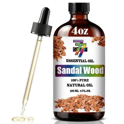 Image of Sandalwood Essential Oil for Diffuser Massage,Sandalwood Oil - 4 oz