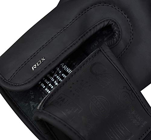 RDX Guantes de boxeo para entrenamiento profesional de Muay Thai, piel Maya Hide, kickboxing, saco de boxeo pesado, guantes de enfoque, almohadillas de doble extremo, entrenamiento de pelota, gimnasio - imagen 3