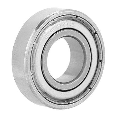 10 sztuk 6900ZZ Podwójnie ekranowane miniaturowe łożyska kulkowe stalowe, 10 x 22 x 6 mm, podwójnie ekranowane łożysko kulkowe głęboko rowkowane, do małych hobby, projekty wału/pręta 10 mm