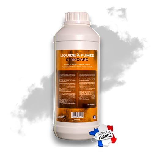 SPARKLERS Club Líquido de Humo Estándar 1 Litro para Máquina de Humo de Calidad Hecho en Francia, Fácil de usar, ideal para fiestas de DJ, caudal superior reciclable
