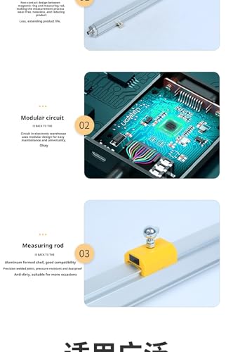 Sensor de desplazamiento magnetoestrictivo que corrige errores de guiado mecánico 4