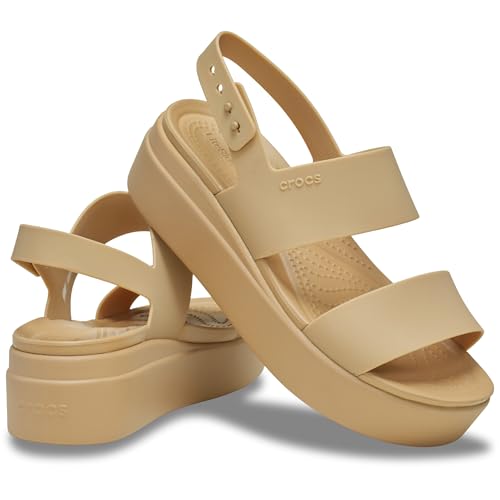Image of Crocs Women's Brooklyn Low Wedge Sandals