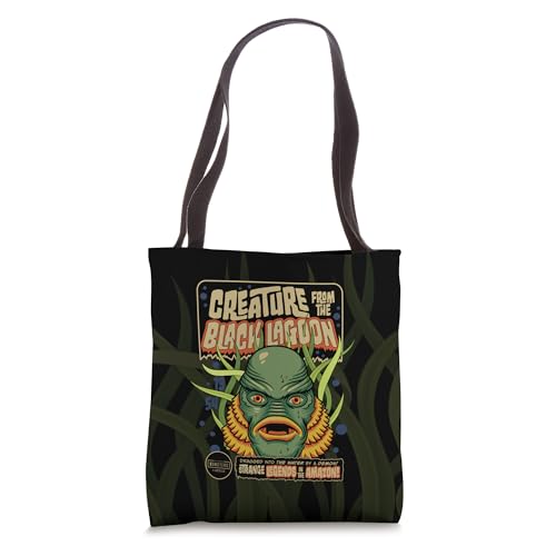Bolso tote retro de Halloween con máscara de Creature de Universal Monsters miniatura 1