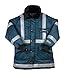 Reflective Coat, Insulated, Navy, 2XL