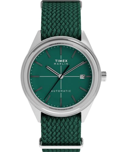 Diametro cassa: 38 mm, altezza cassa: 13,5 mm, colore cassa: argento, colore quadrante: verde