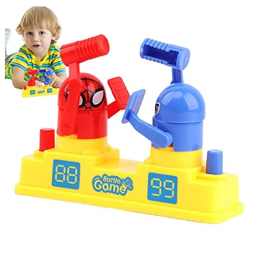 Firulab Mesa Boxeo, Robot Boxeo para fanáticos Battle Robot, Juguetes Boxeo Robots Lucha portátiles interactivos, Juegos Mesa para niños, Regalo cumpleaños