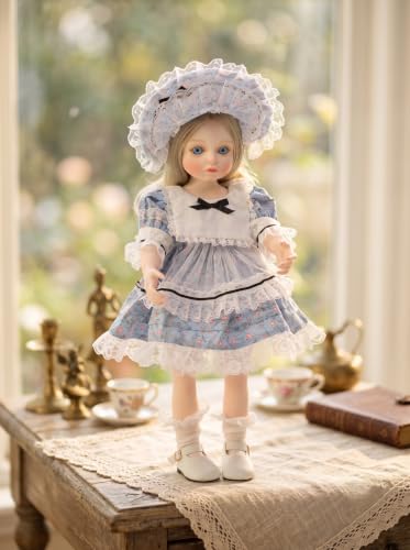 Muñeca de vinilo pintada a mano de 16 pulgadas miniatura 6