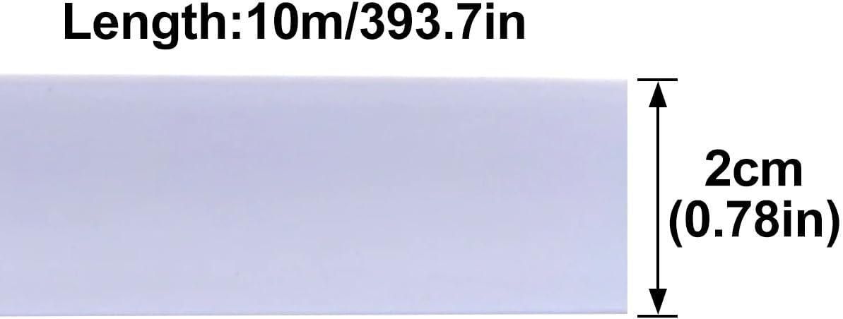 10M Decorative PVC Edge Strip Banding Wood Veneer Sheet Adhesive Furniture Cabinet Wood Surface Desk Edging Tape,Color 19
