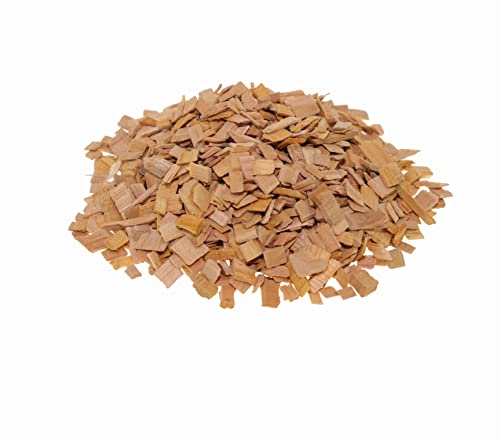 Schwarzwald Metzgerei Schaufler BBQ Räucherchips – BLACKFOREST Qualität – Raucharoma aus Fichte+Eiche+Buche+Kirsche – Für Räucherofen, Smoker und alle Gas und Holz Grills (Kirsche 1000g)