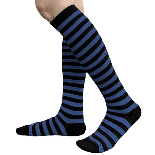Image of SocksKnee Women Multi-Pack Colorful Variety Design Assorted Activewear Knee-High Stocking Socks, 9-11