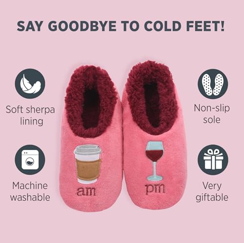 Snoozies Pairable Slipper Socks - Funny House Slippers For Women thumb #1
