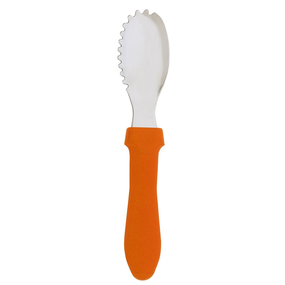 Messermeister 3-Piece Pumpkin Carving Set - Includes Scraper, Sawtooth Carver & Etching Tool - AISI420 Stainless Steel & Soft-Grip Handle — Amazon image 6