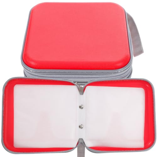 Estuche para CD y DVD de 40 discos pack de 2 organizadores de plástico 1