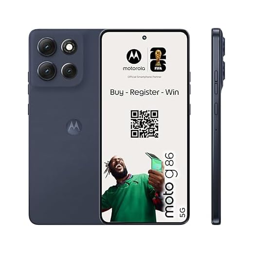 Motorola Moto g86 5G Smartphone (6,67“-Super-HD-Display, 50-MP-Kamera mit Moto-AI, 8/256 GB, 5100 mAh, Android 15) Pantone Spellbound, inkl. Schutzcover