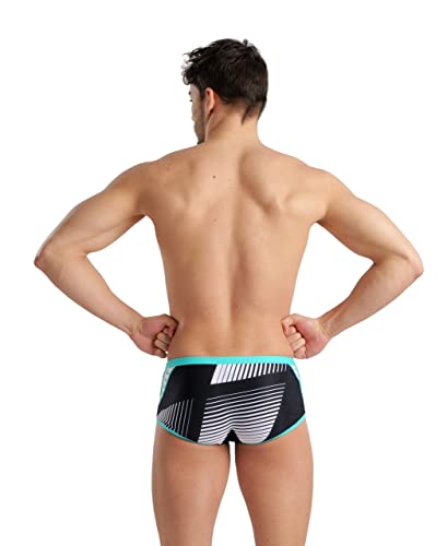 ARENA Men's Icons Swim MaxLife Low Waist Short Logo Training Swimsuit3