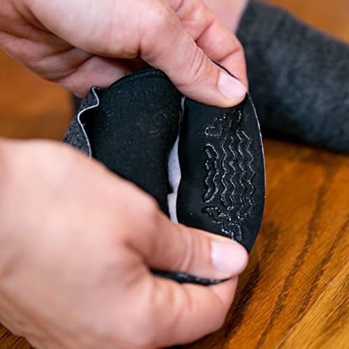Image of No Show Cushion Lounge Slipper Sock for Women with Anti-Skid Bottom and Heel Grippers