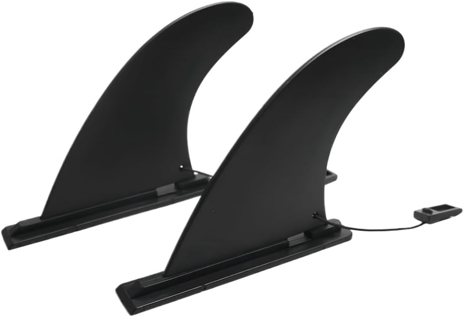 Big SUP Single Fin and Small Side Fin Detachable Fin for Longboard Surfboard Paddleboard Replacement Quick Fin