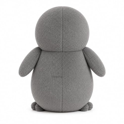 Image of Mr.Bow Pingo Soft Toy for Girls Boys Kids,Grey,Penguin Animal Plush Stuffed Baby Teddy Gift Birthday, 25 cm