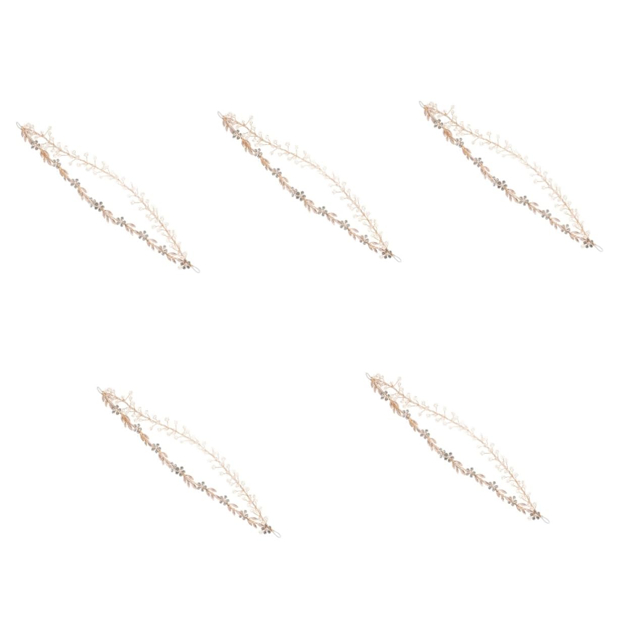 Didiseaon 5 Uds Diadema De De Cristal Diadema Decorativa Aros Para El Cabello Para Accesorio Para El Cabello Para Diadema Que Combina Con Tocado De