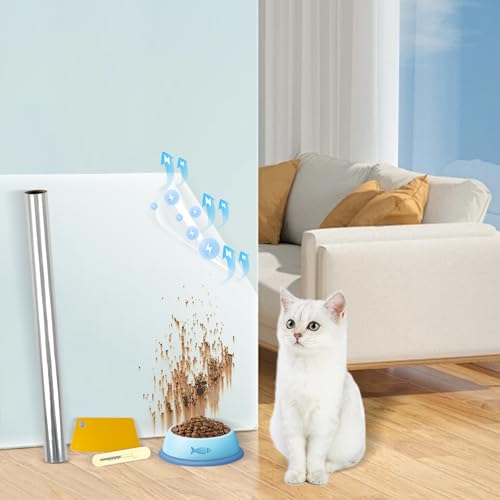 40CM×3M Klar Elektrostatische Folie, Selbstklebende Folie Transparent, Schutzfolie Wand Transparent, Electrostatic Adsorption Wall Protective Film, Wandschutz für Küche, Möbel, Büro