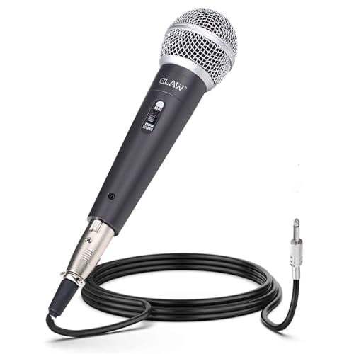 CLAW Alaap MI125 Dynamic XLR Karaoke Wired Handheld Microphone wi...