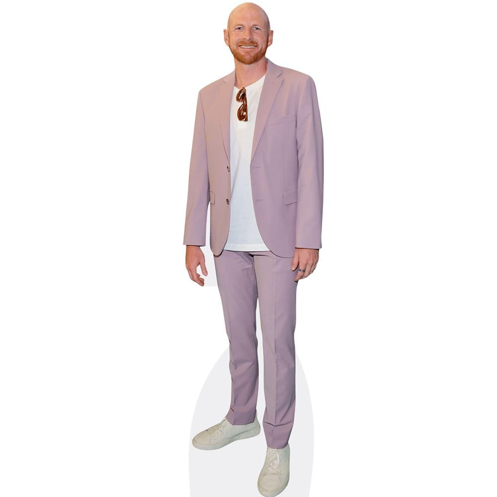 Garrett Hilbert (Purple Suit) Mini Size Cutout