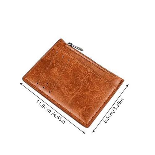 1pcs Ultra Thin Coin Wallet Travel Wallet Wallets for Women 2023 Small Fossil Wallet Women Small Black Wallet Woman Slim Credit Card Holder Card Carrier. (brown)2
