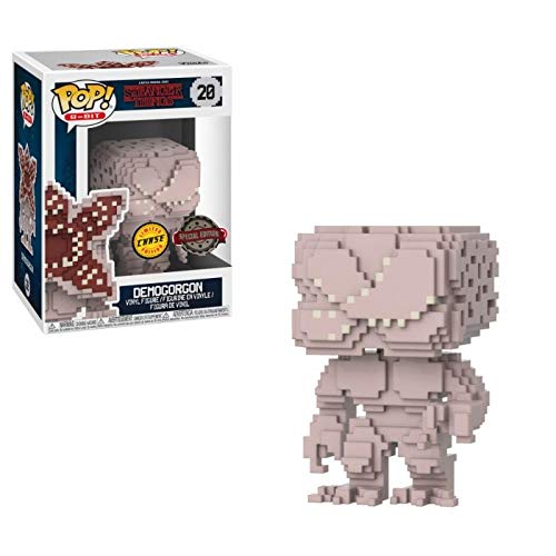 Funko Pop Demogorgon 8-Bit 20 Stranger Things TV Series Figures 9cm Chase #1