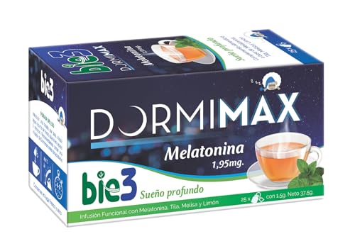 Bie3 Dormimax - Infusión Funcional con Melatonina - Agradable Sabor