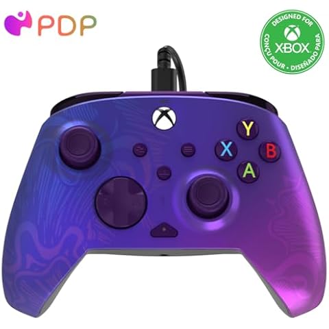 Manette PDP REMATCH Xbox Purple Fade Cover