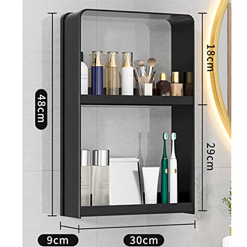 Armoire de rangement WC et panier de douche mural pour optimiser les petits appartements
