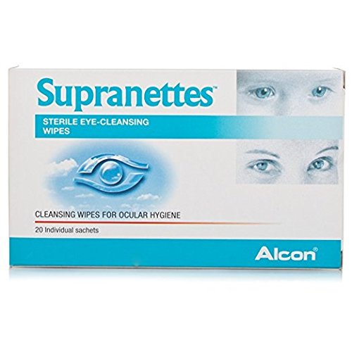 Sterile Eye Cleansing Wipes 20 Sachets (Pack of 2)