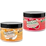 Slushy Slush Sirup Set (pulverisiert) - OHNE Zucker & Süßstoff | AZO FREI | Konzentrat | für Slushy Maker Slushmaschinen & Eismaschinen (Melonen)