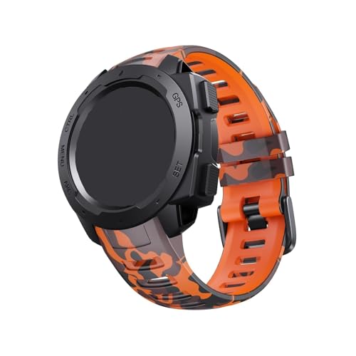 Bracelet silicone 22mm robuste et durable pour Garmin Instinct 1 & 2 - 4
