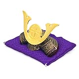 瑞鳥作 「新・出世兜」島津義久 ミニ兜飾り