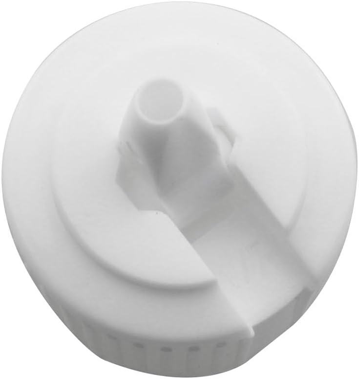 15pcs 24 Tooth 410 Tip Plastic Cap White Flip Top Dispensing Cap for Shampoo, Moisturizer, Smoothies, Protein Shakes