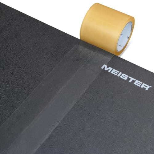 Image of Meister Premium Mat Tape for Wrestling, Grappling and Exercise Mats - Clear - 4 inch x 84ft - 1 Roll