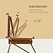 ATWORTH French Easel for Painting, Deluxe Beech Wooden Field & Studio Sketchbox Easel Stand with Metal Side Tray, Portable& Easy Transport for Painting Outdoor, Holds Canvas up to 34