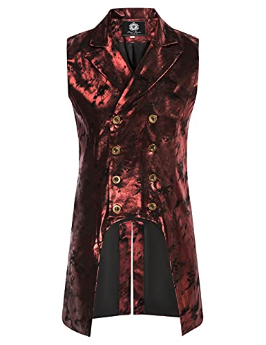 PaulJones Steampunk Gotico Costume di Carnevale da...