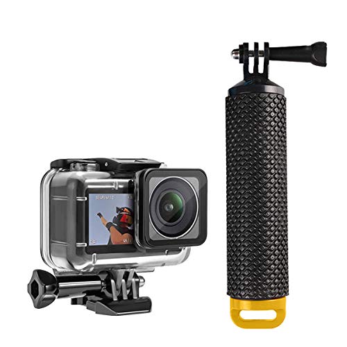 Funda Impermeable dji OSMO Action Evita Pérdidas en el Agua con Manija de Buceo Flotante