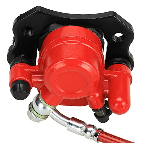 FVRITO Rear Brake Master Cylinder Caliper Assembly for 50cc 70cc 90cc 110cc 125cc Taotao Boulder B1 Coolster 3050HD 3050C 3125R Peace motorsports Quad Chinese ATV Kids 4wheeler Scooter Red by FVRITO - Used condition - Image 7