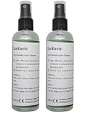 GoBasic Eco Friendly Alcohol & VOC Free Pump Action Lens Cleaning Spray For Spectacles & Glasses 120ml (2 X 120ml)