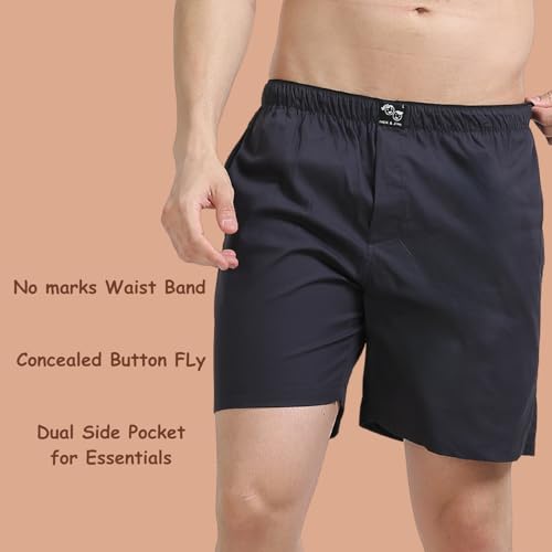 Image of Jack and Jini Cotton Shorts /Boxers for Men